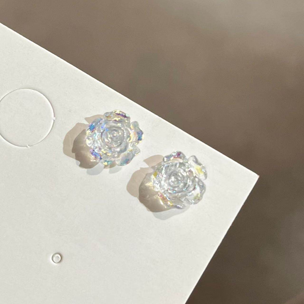 Women's Zircon Tassel Light Luxury High Sense Stud Earrings