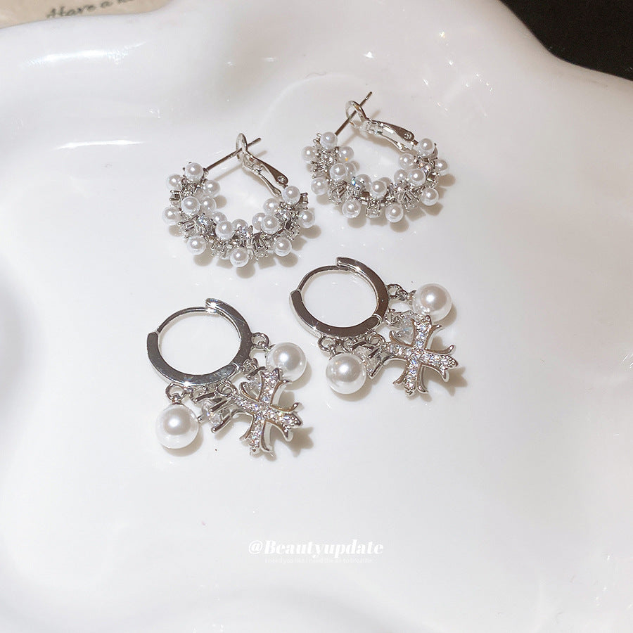 Dreams Garland Circle Pearl French Style Everyday Joker Rings