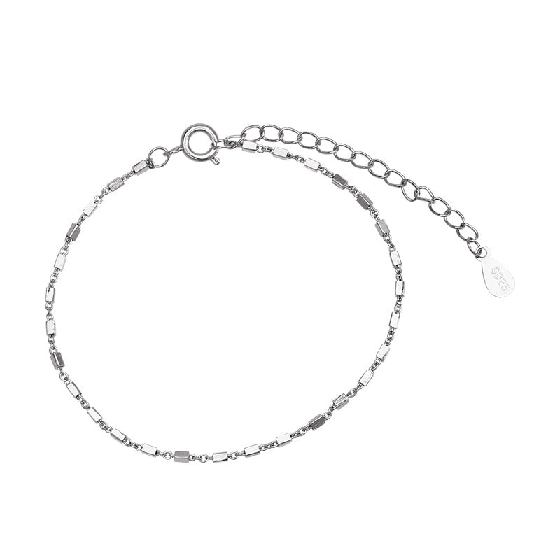 Simple Small Square Female Niche Design Girlfriends Fashion Bracelet