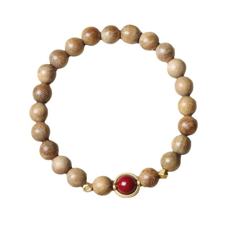 Men's Milk Fragrance Wooden Hand String Chain Artistic Female Life Gift Bracelet