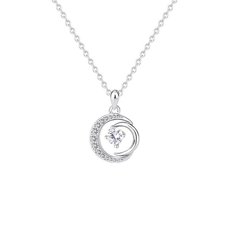 Women's For Affordable Luxury Fashion High-grade Zircon Daily Clavicle Pendants