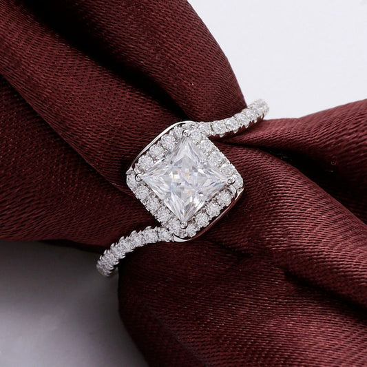 Women's Simple Twisted Arm Cross Angel Kiss Rings