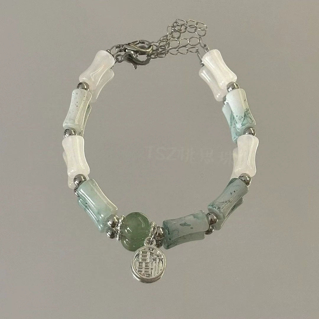 Bead Chinese Style Design Retro High Bracelet