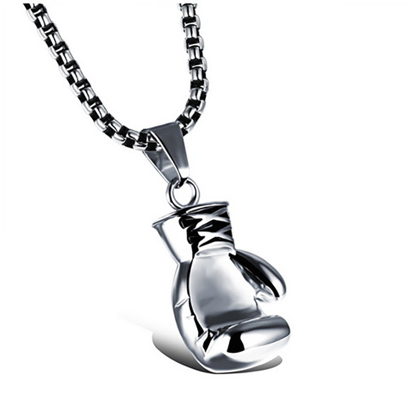 Men's Retro Creative Design Snake-shaped Stainless Steel Personalized Pendants