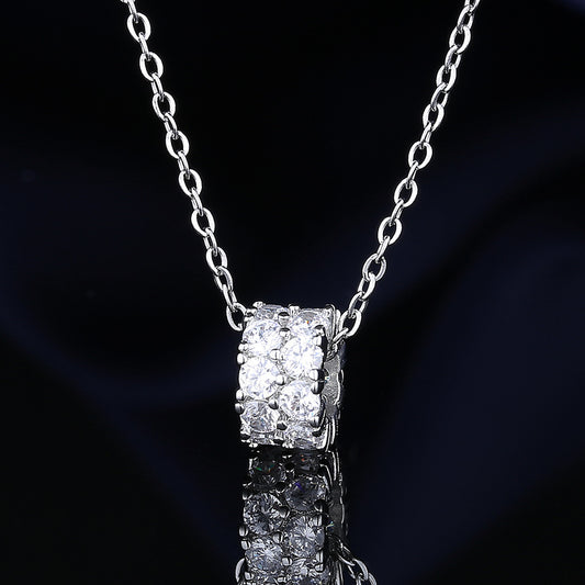 Women's Simple Small Waist Clavicle Chain Ice Flower Cut Temperamental Personalized Necklaces