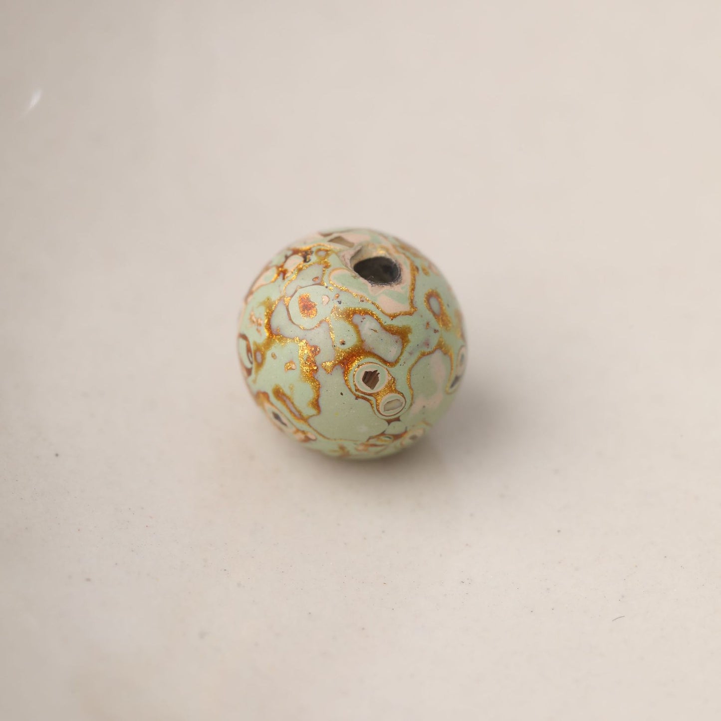 Paint Large Beads Inlaid Screw Scattered Single Bracelet