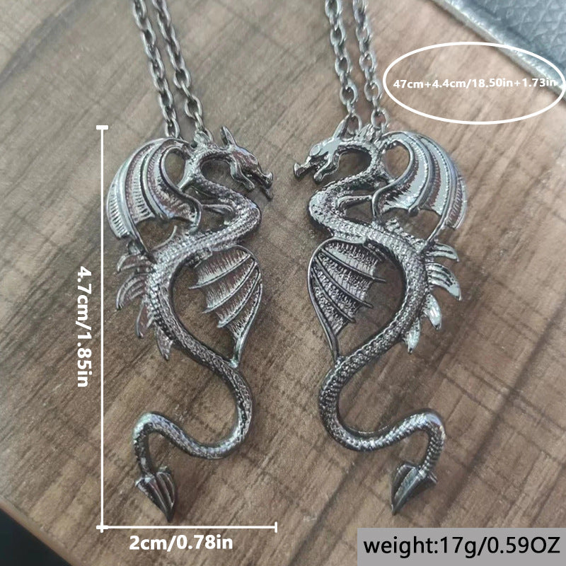 Women's & Men's Fashion Trendy Couple Gift Retro Necklace