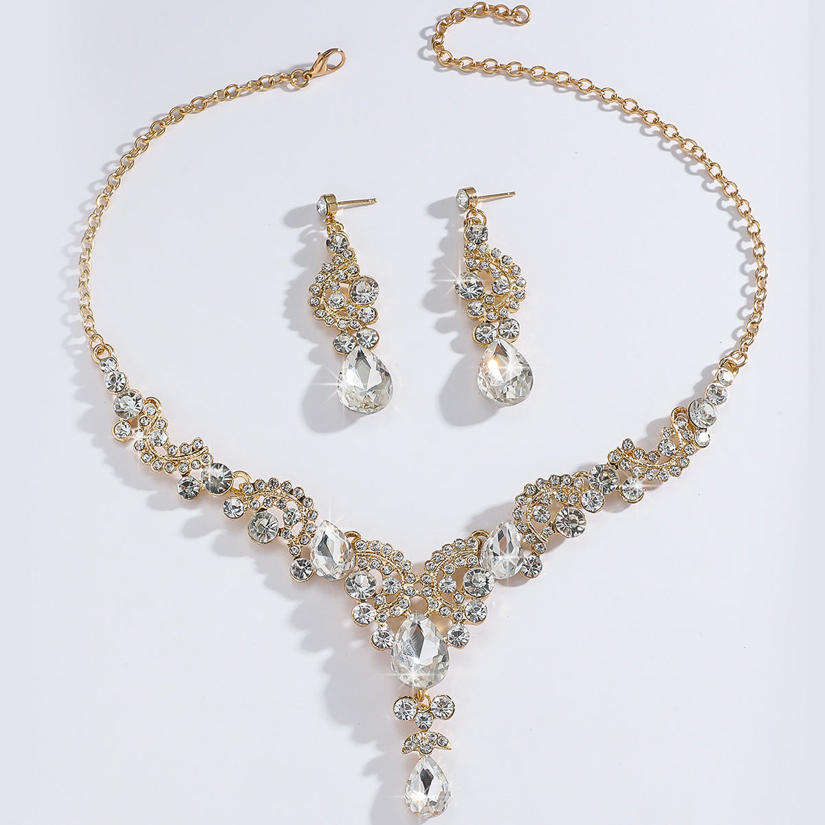 Cool Creative Popular Dress Female Rhinestone Necklaces