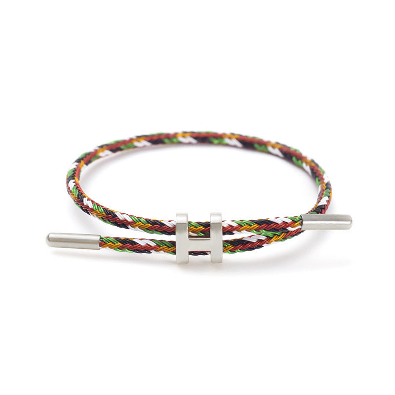 Wire Rope Adjustable Hard Pure Gold Accessory Bracelets