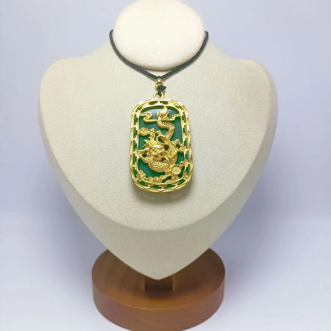 Alloy Dragon Phoenix Avalokitesvara Buddha Gold-plated Pendants
