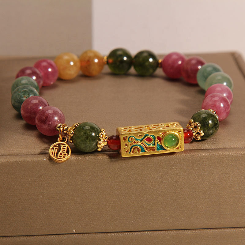 Women's Abacus Beads Jade Special Interest Light Bracelets