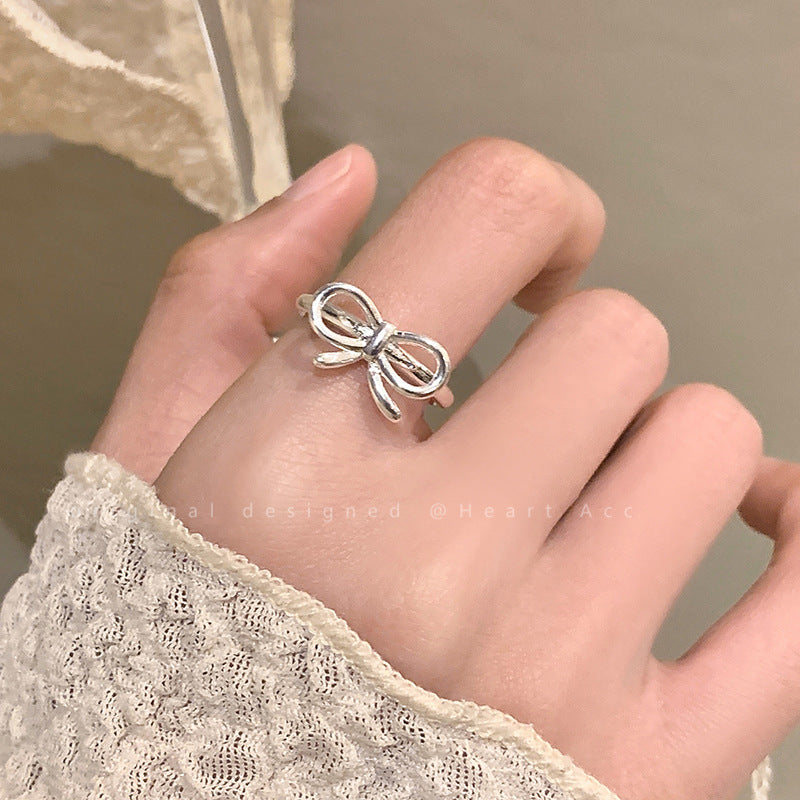 Cross Female Mild Luxury Retro Elegant Rings