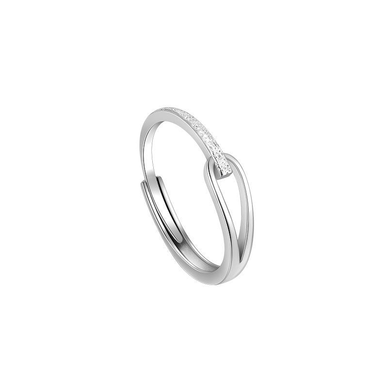 Style Mobius Strip Female Opening Design Rings