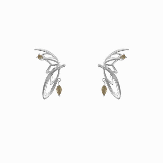 Women's High Sense Niche Temperament Retro Sier Earrings
