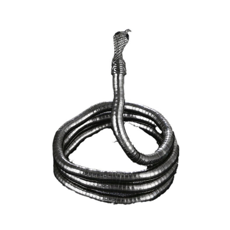 Men's Gold Stainless Steel Alloy Clavicle Chain Necklaces