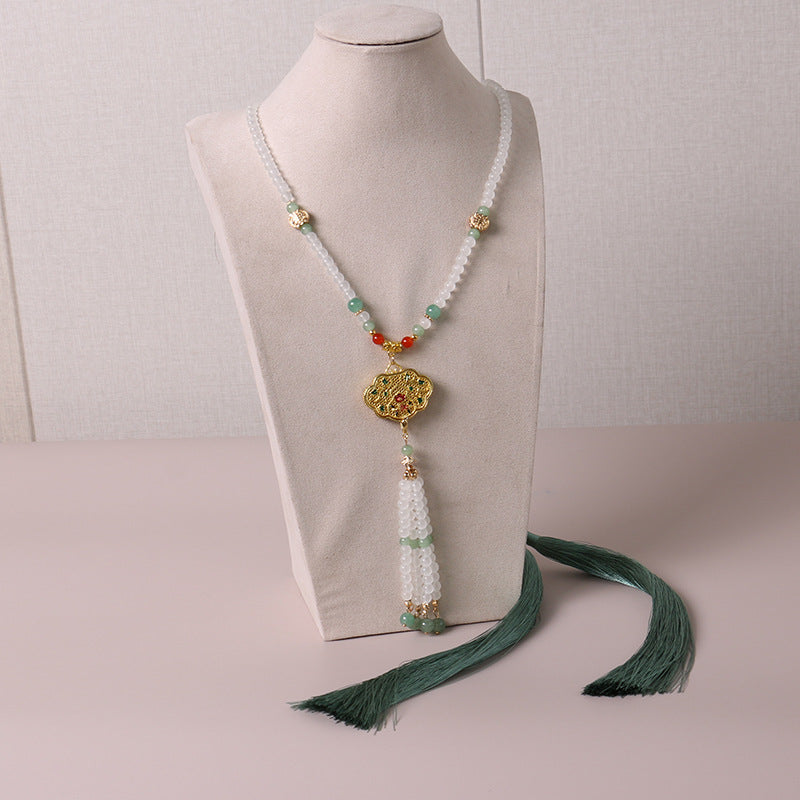 Women's Ancient Style Han Chinese Clothing Vintage Necklaces