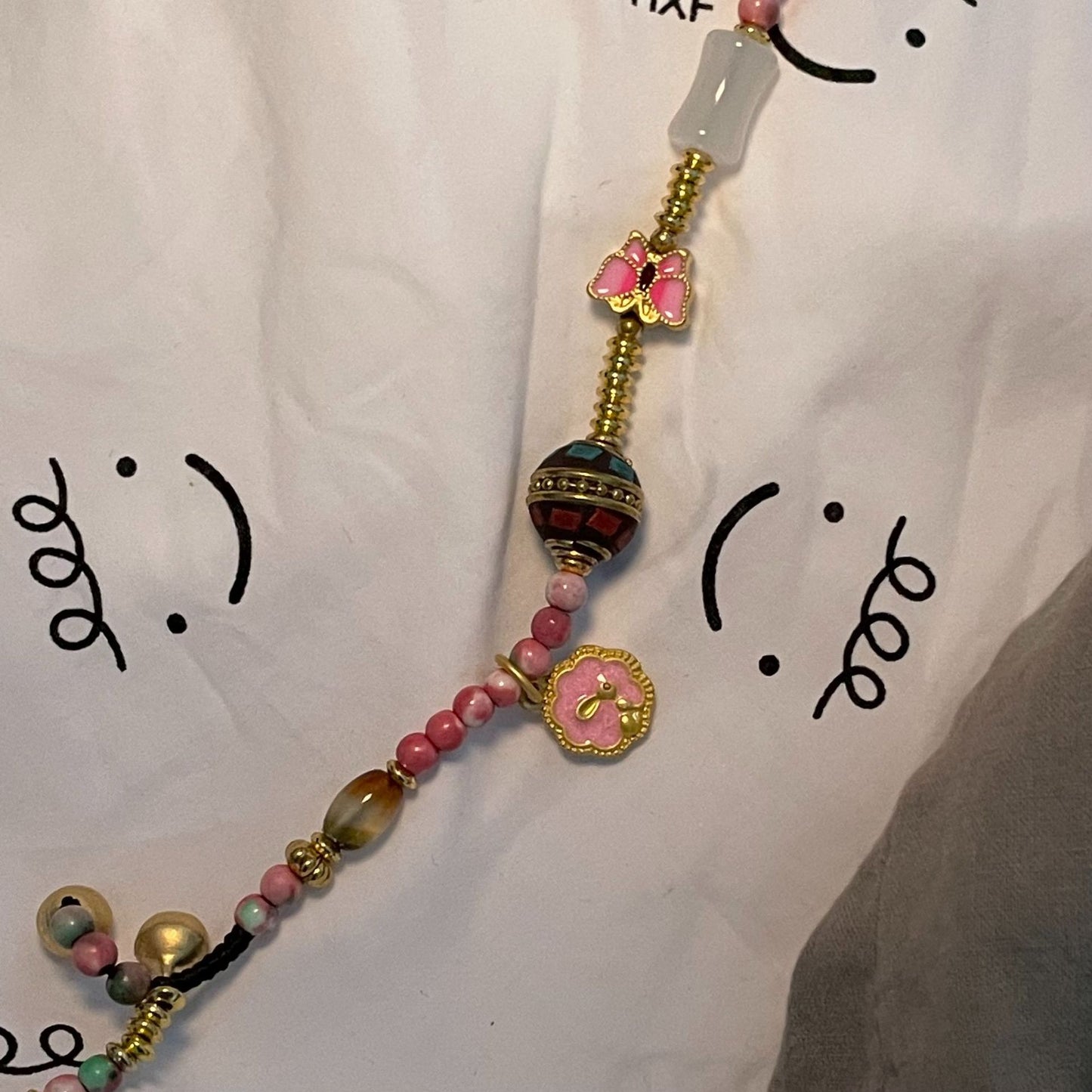 Women's Chinese Retro Ethnic Style Natural Stone String For Bead Bracelets