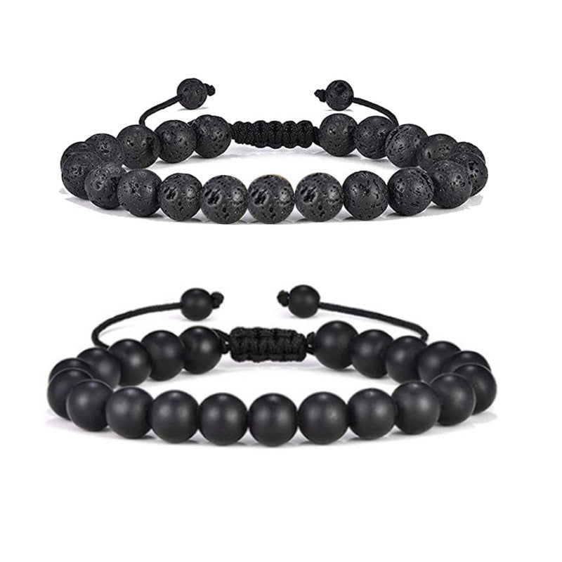 Jewelry Colorful Volcanic Rock Turquoise Tiger Eye Bracelets