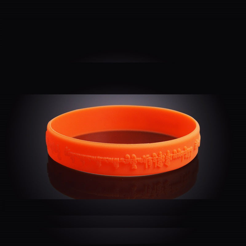 Women's & Men's Variety Of Silicone Wrist Band Luminous Bracelet