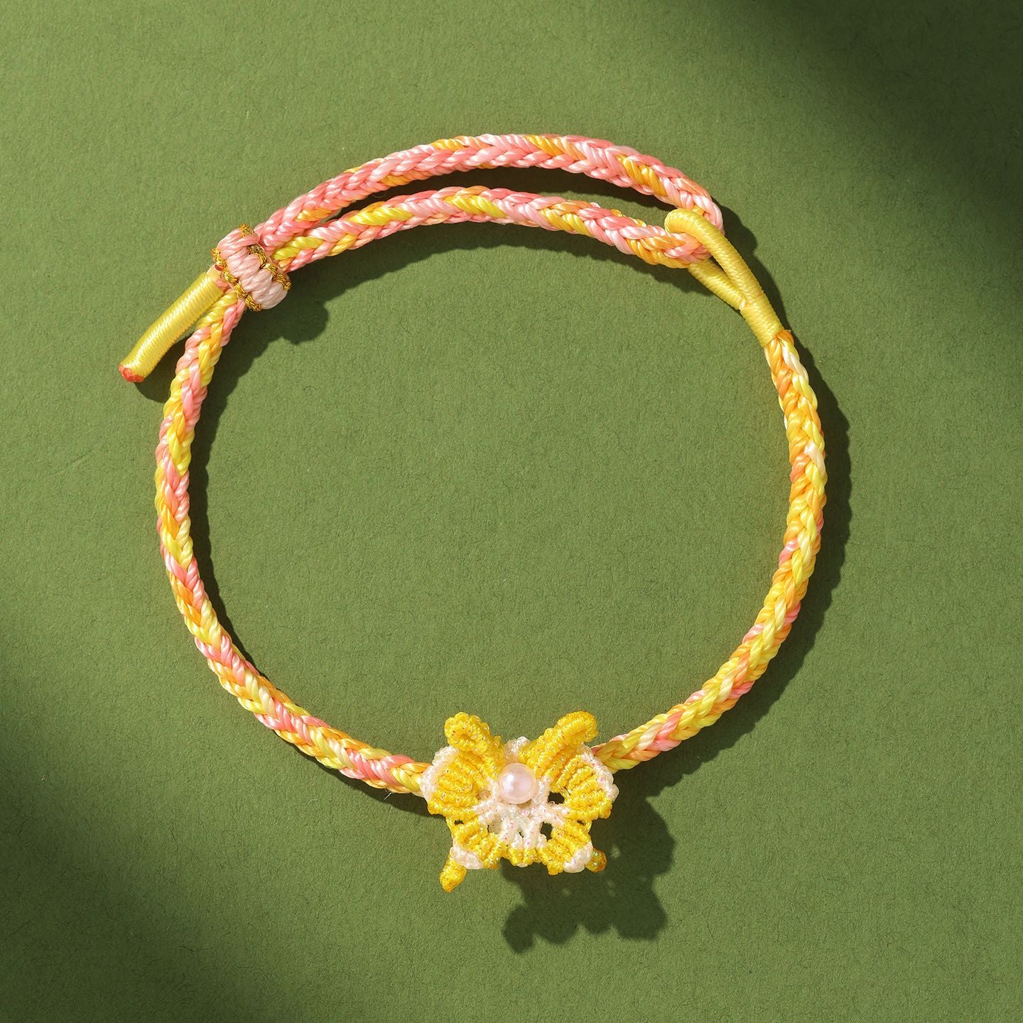 Festival Colorful Rope Ethnic Style Hand-woven Adult Small Sachet Carrying Bracelet