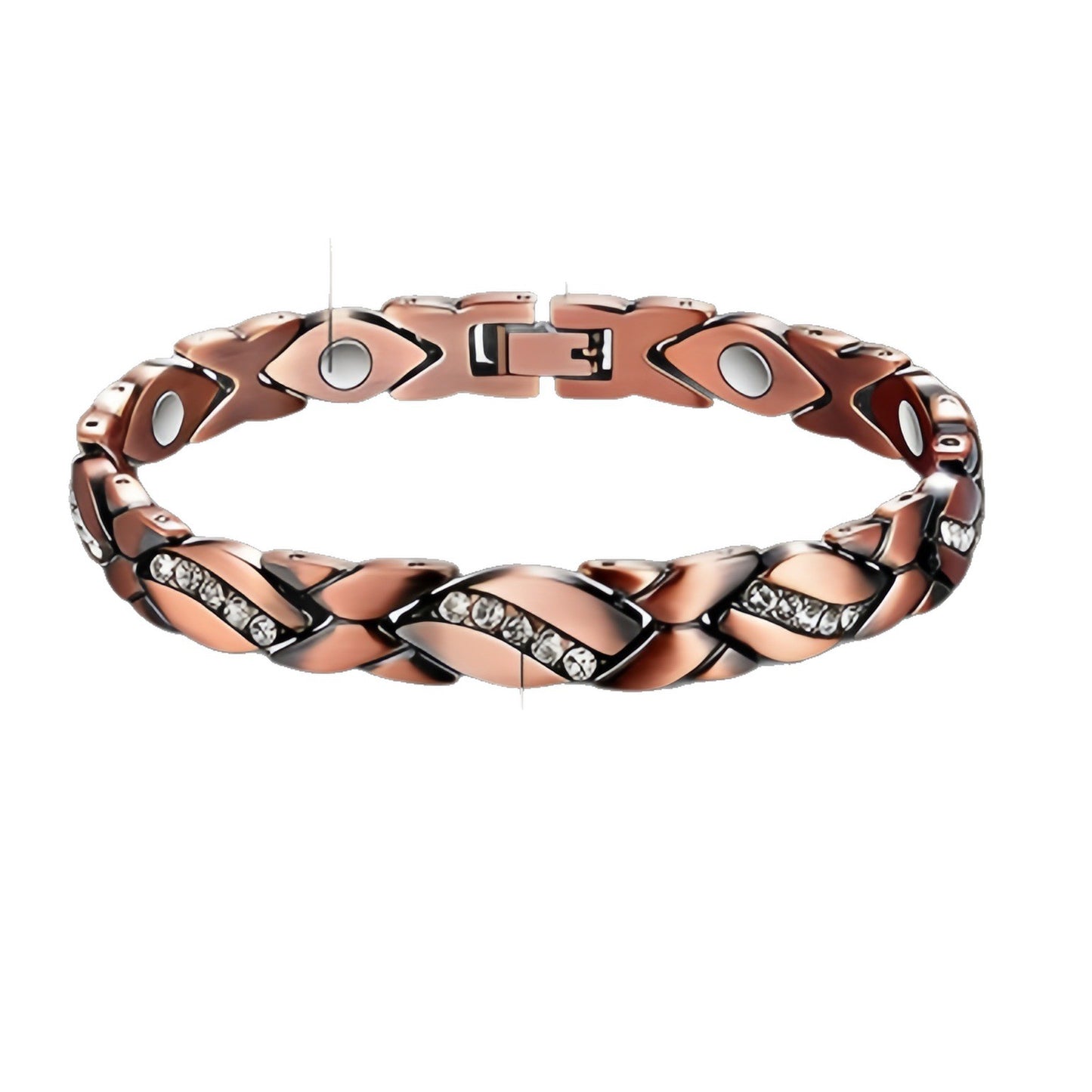 Women's Fashion Detachable Energy Magnet Leaf Environmentally Bracelet