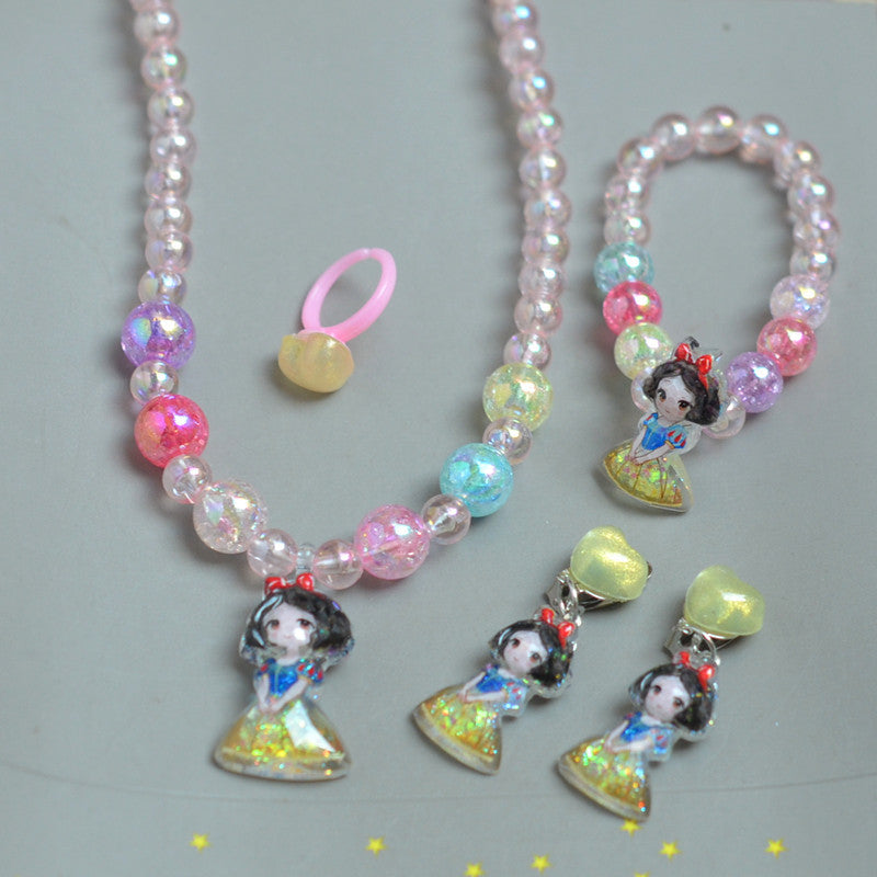 Versatile Graceful Children's Princess Mermaid Tail Rings