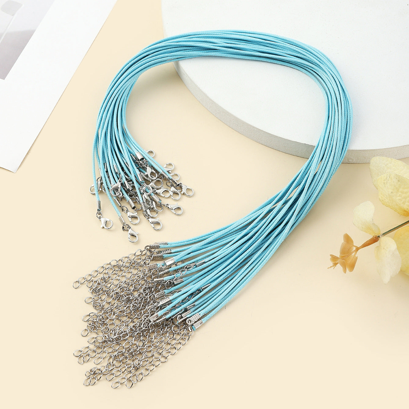 Line Leather String Colors Single Rope Pendants