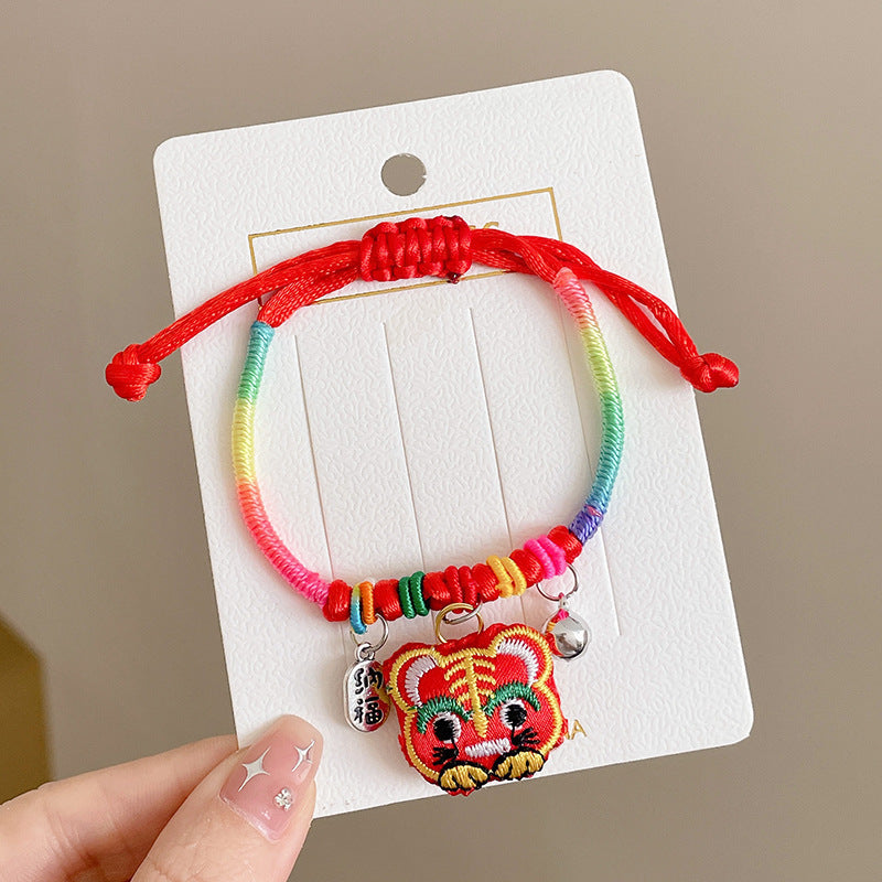 Boat Festival Carrying Strap Colorful Rope Wind Hand-woven Bracelet