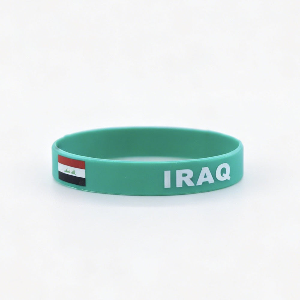 Cup Silicone National Team Canada Ink Flag Bracelets