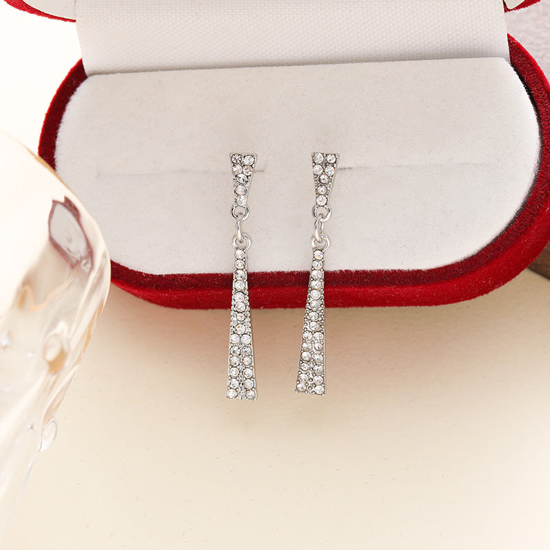 Women's Tassel Korean Style High Sense Light Luxury Minority Sier Rings