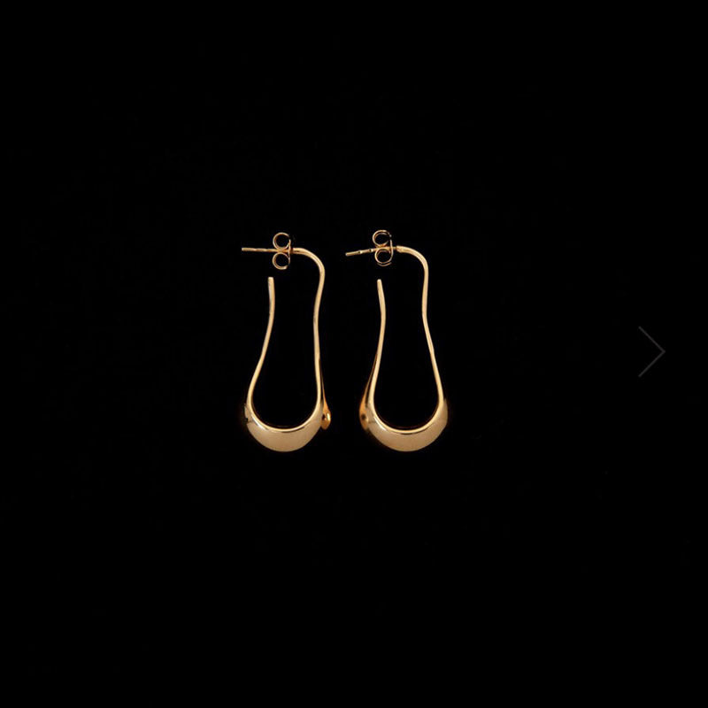 Dong High Profile Large French Advanced Earrings