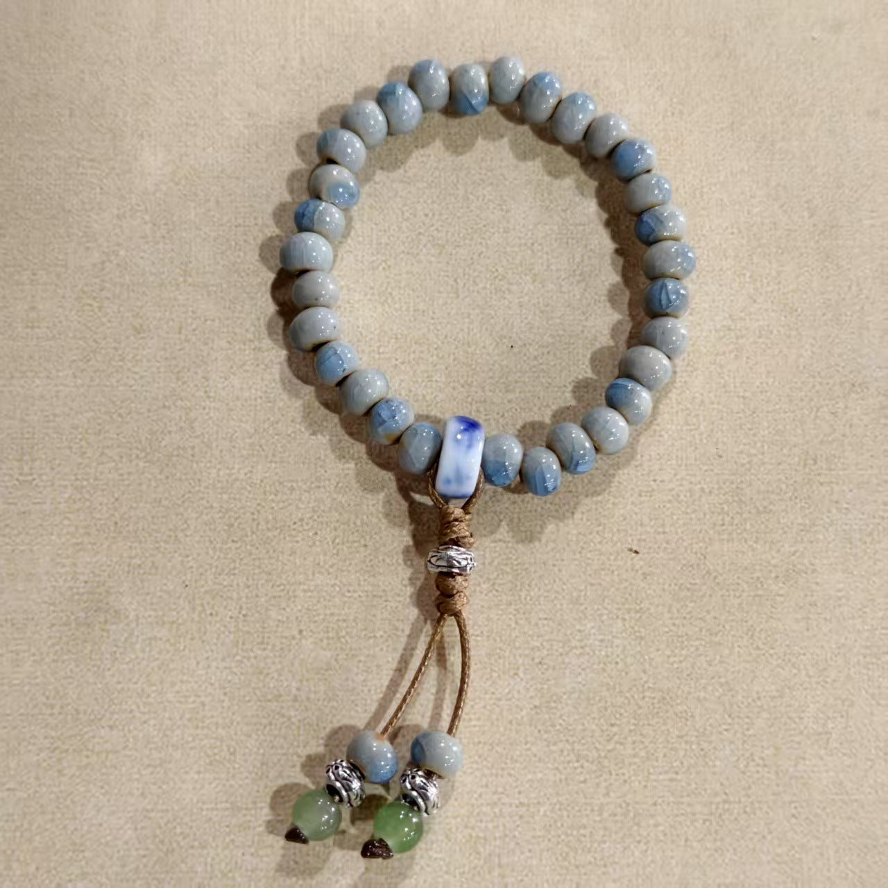 Alloy Ceramic Ethnic Style Single Handmade Filament Bracelet