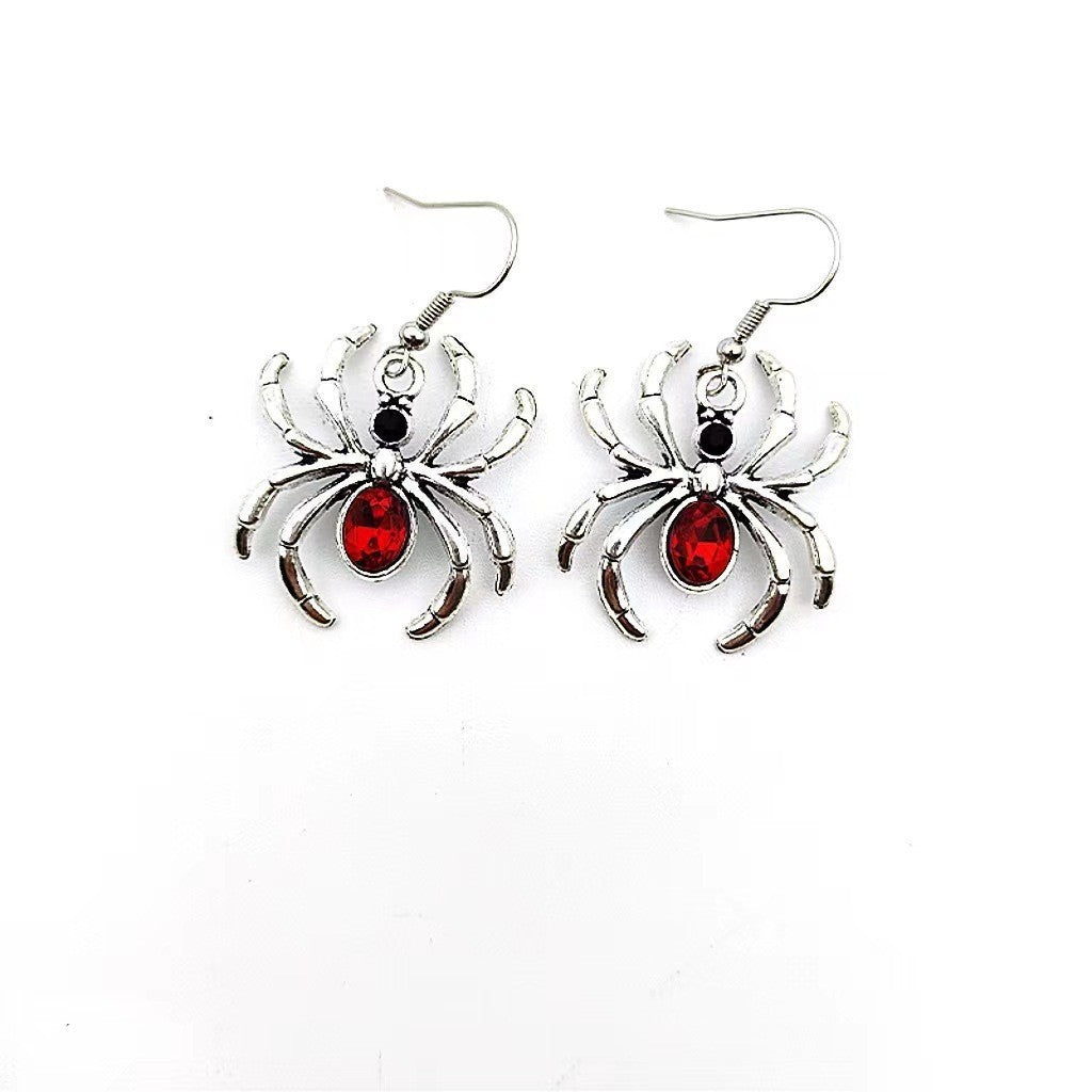 Retro Dark Style Spider Gothic Alloy Pendants