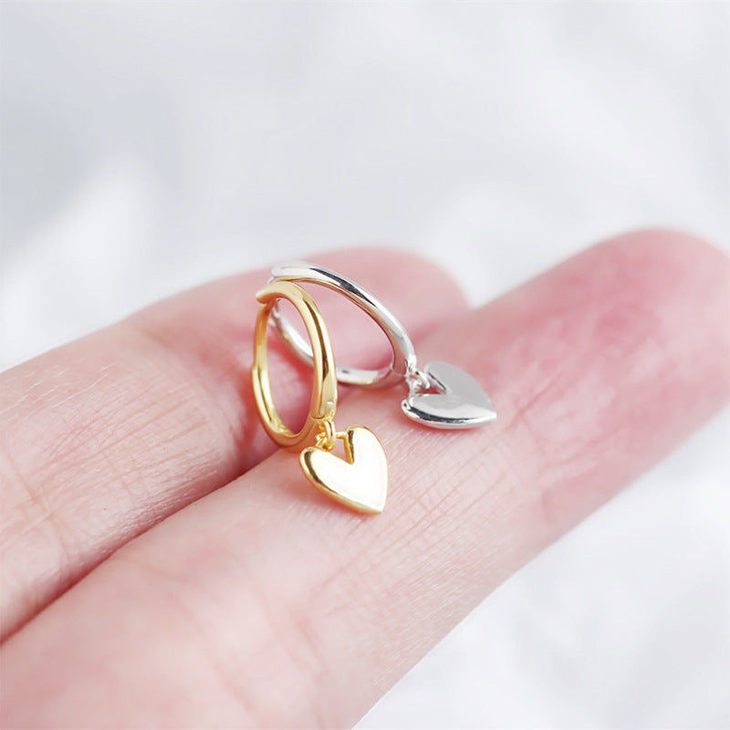 Peach Heart French Entry Lux Glossy Love Ear Line
