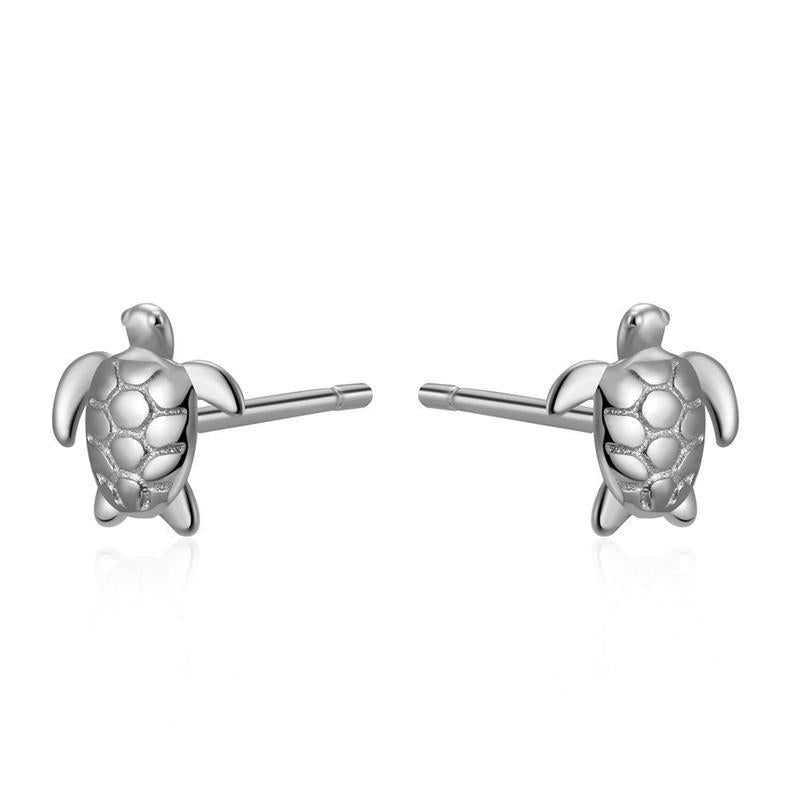 Micro Inlaid Zircon Butterfly Love Heart Ear Clip Eardrops Earrings