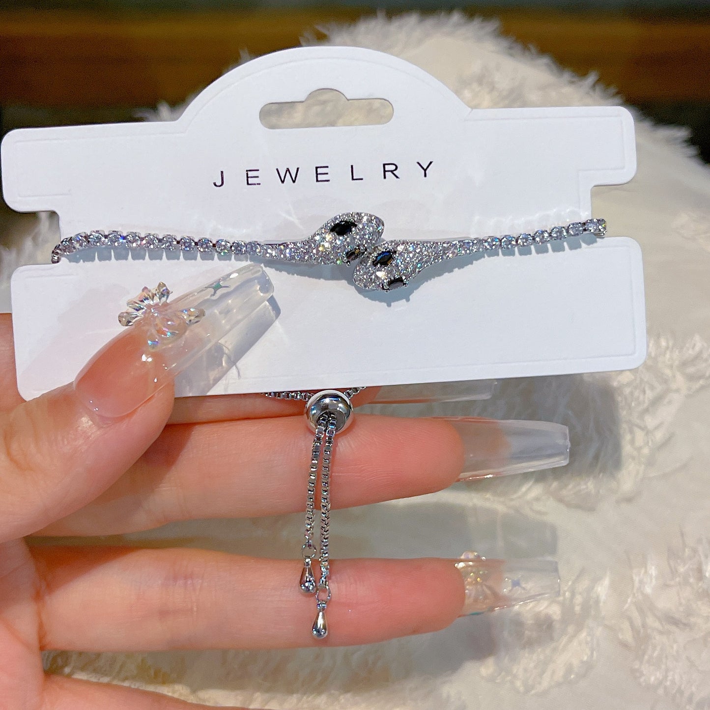 Women's Snake Female High-grade Exquisite Adjustable Chain Bracelet