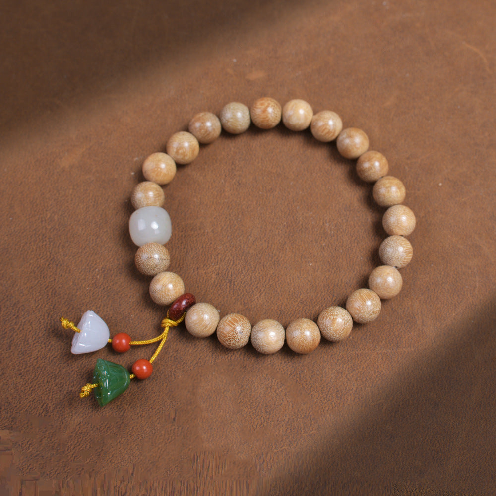 Men's Milk Fragrance Wooden Hand String Chain Artistic Female Life Gift Bracelet