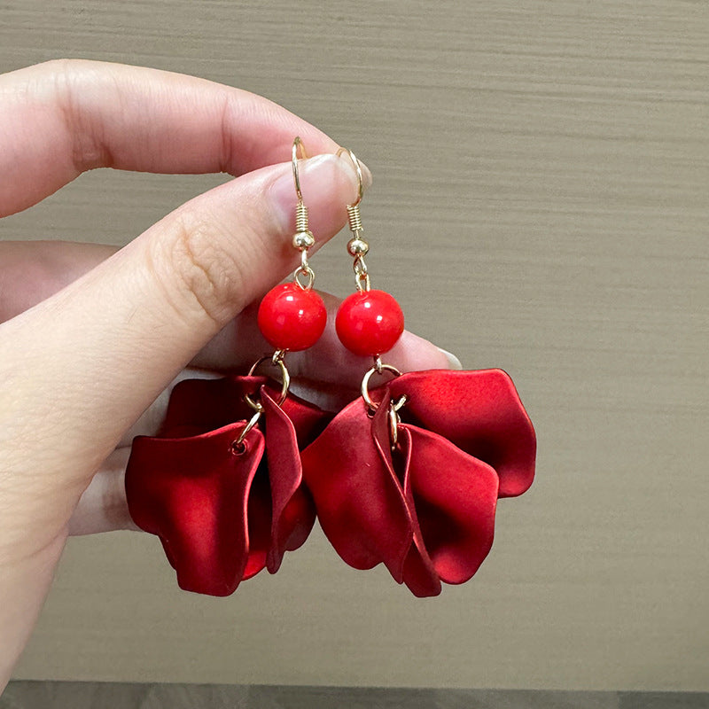 Super Fairy Mori Style Atmosphere Simple Earrings