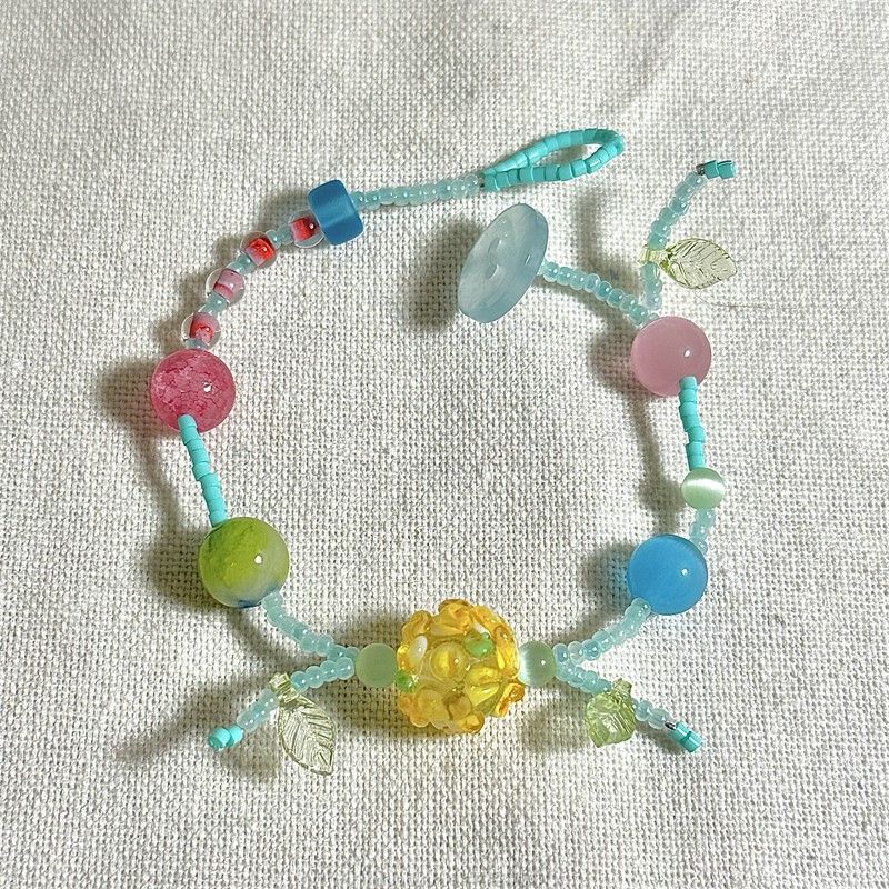 Apple Beaded Female Summer Dopamine Personality Bracelets