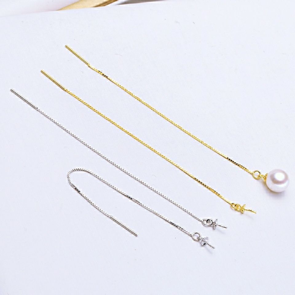 Support Box Chain Copper With Cross Ear Line