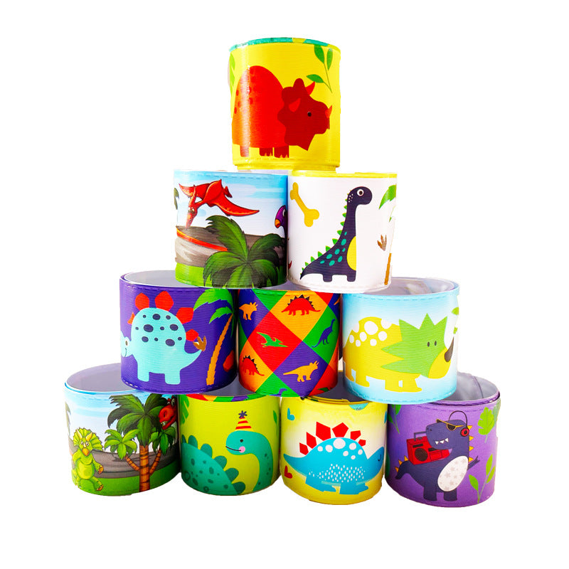 Children's Strictly Selected Toy Dinosaur Theme Pop Bracelets