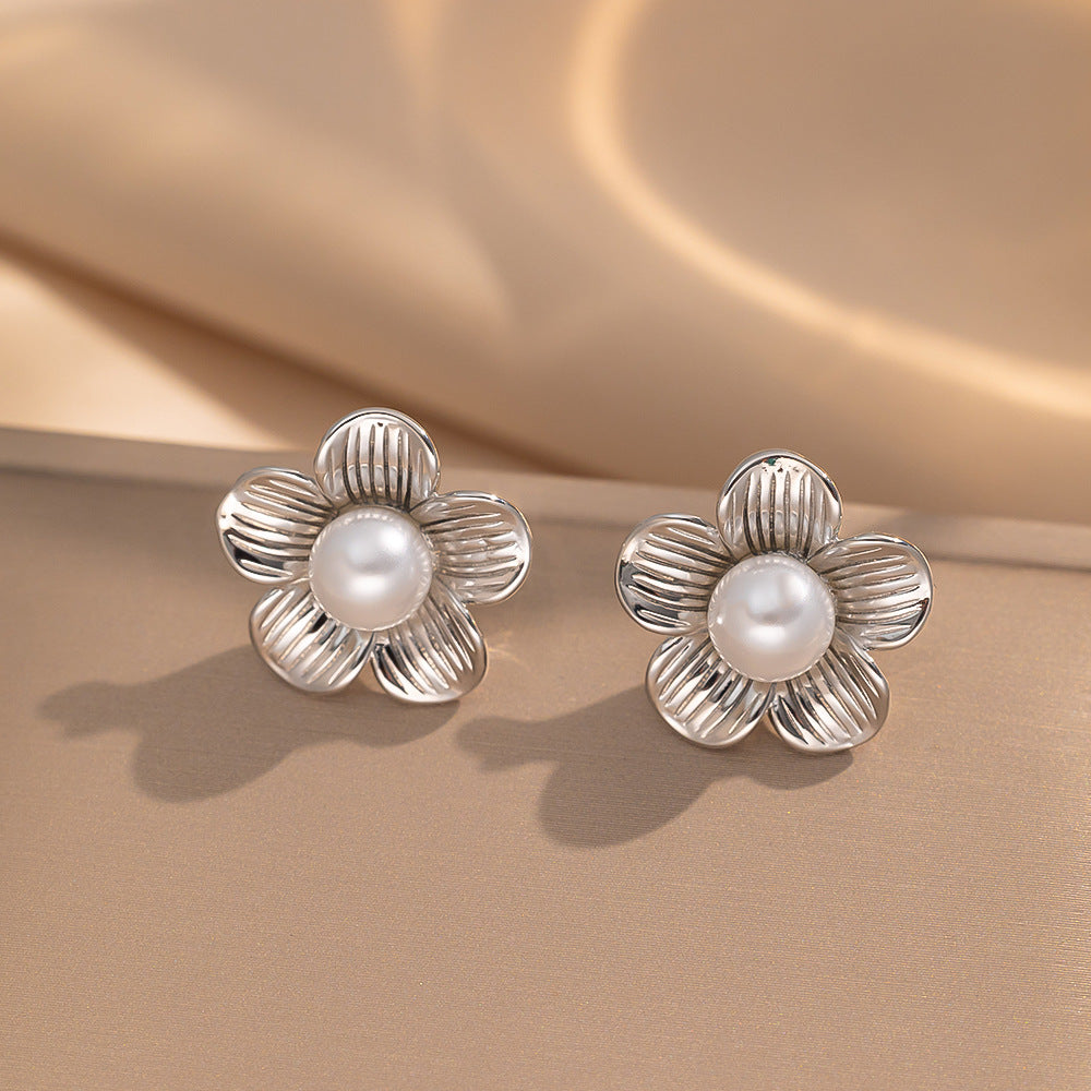 Simple Classic All Match Fashion Zircon Earrings