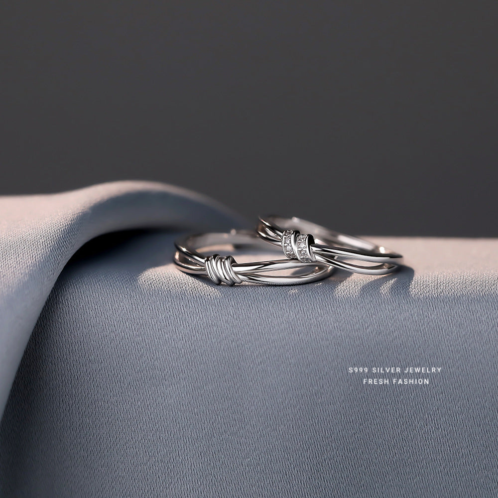 Simple High Sense Design Thousand Valentine's Rings