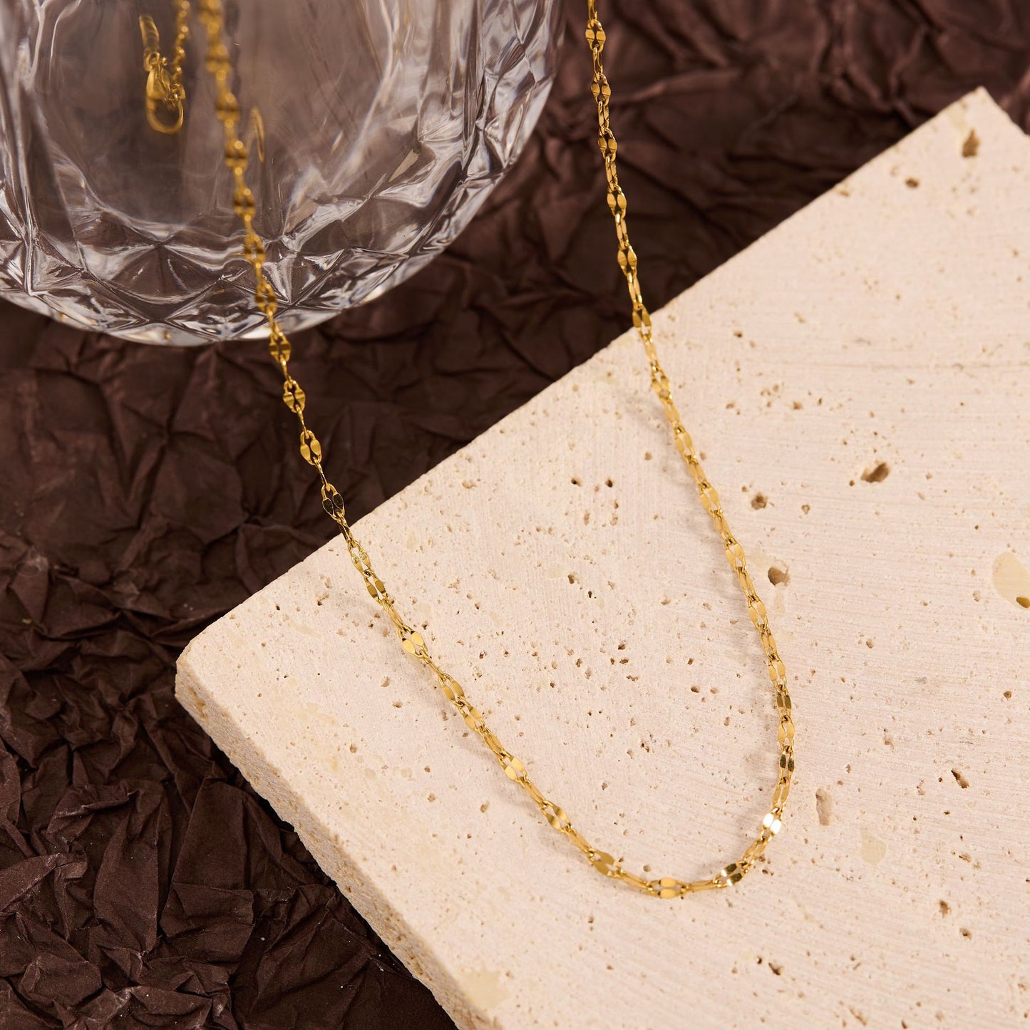 Women's Summer Diamond Titanium Steel For Light Luxury Clavicle Chain Necklaces