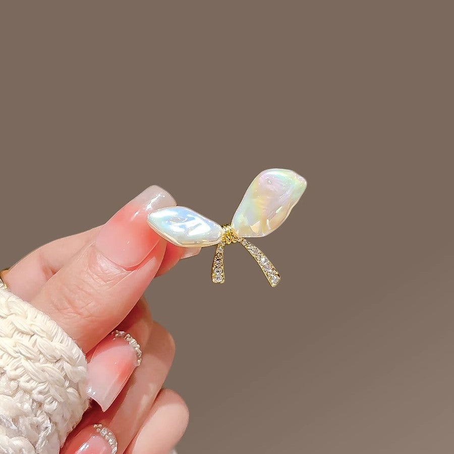 Golden Pearl Corsage Wheat Brooch Female High-grade Brooches