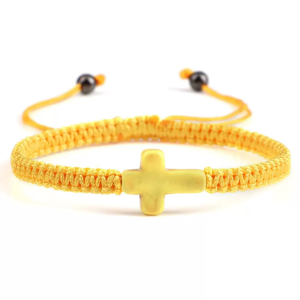 Lucky Red Rope Handmade Cross Woven Bracelets
