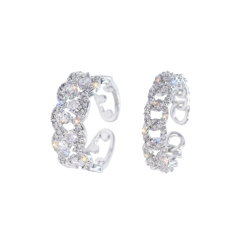 Cold High Sense Light Luxury Minority Design Fashion Rings