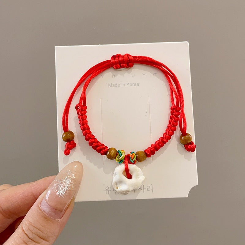 Women's & Men's Colorful Braided Rope Thread Design Simple Bracelet