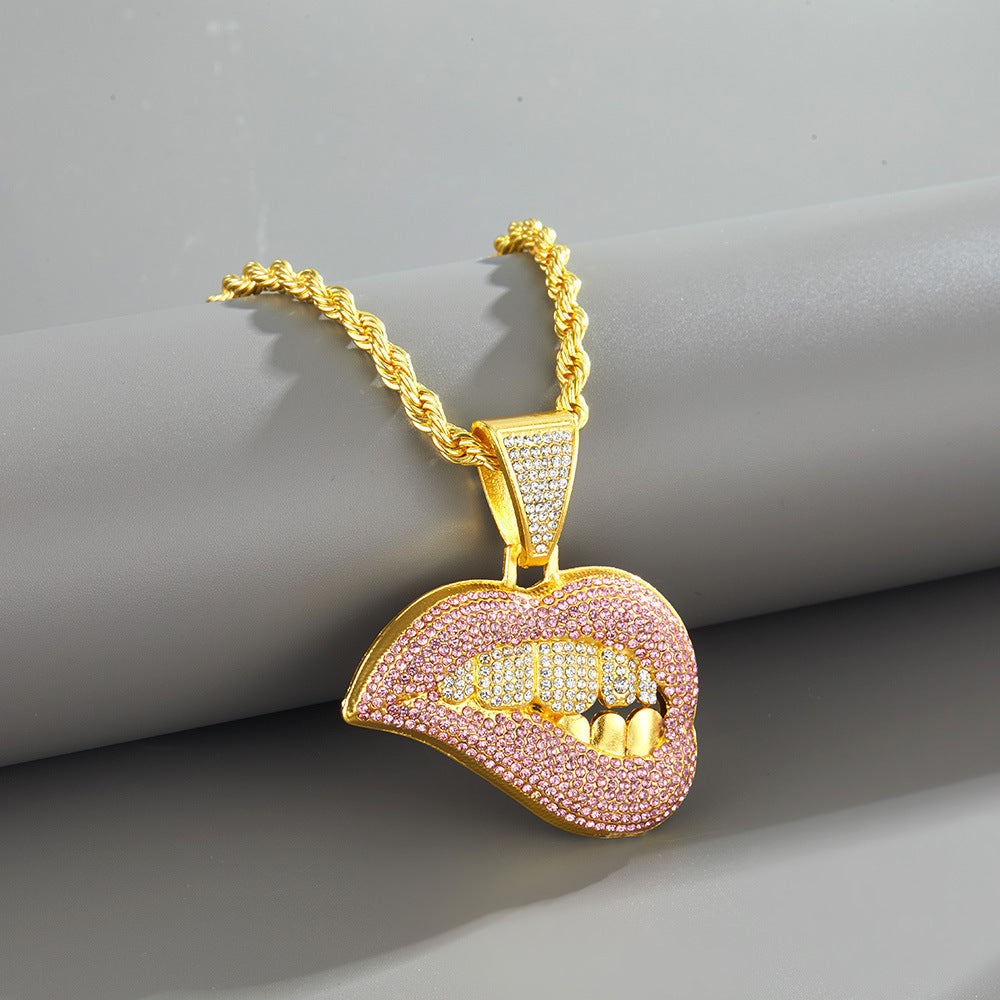 Hop Ear Accessories Sexy Temperament Bite Pendants