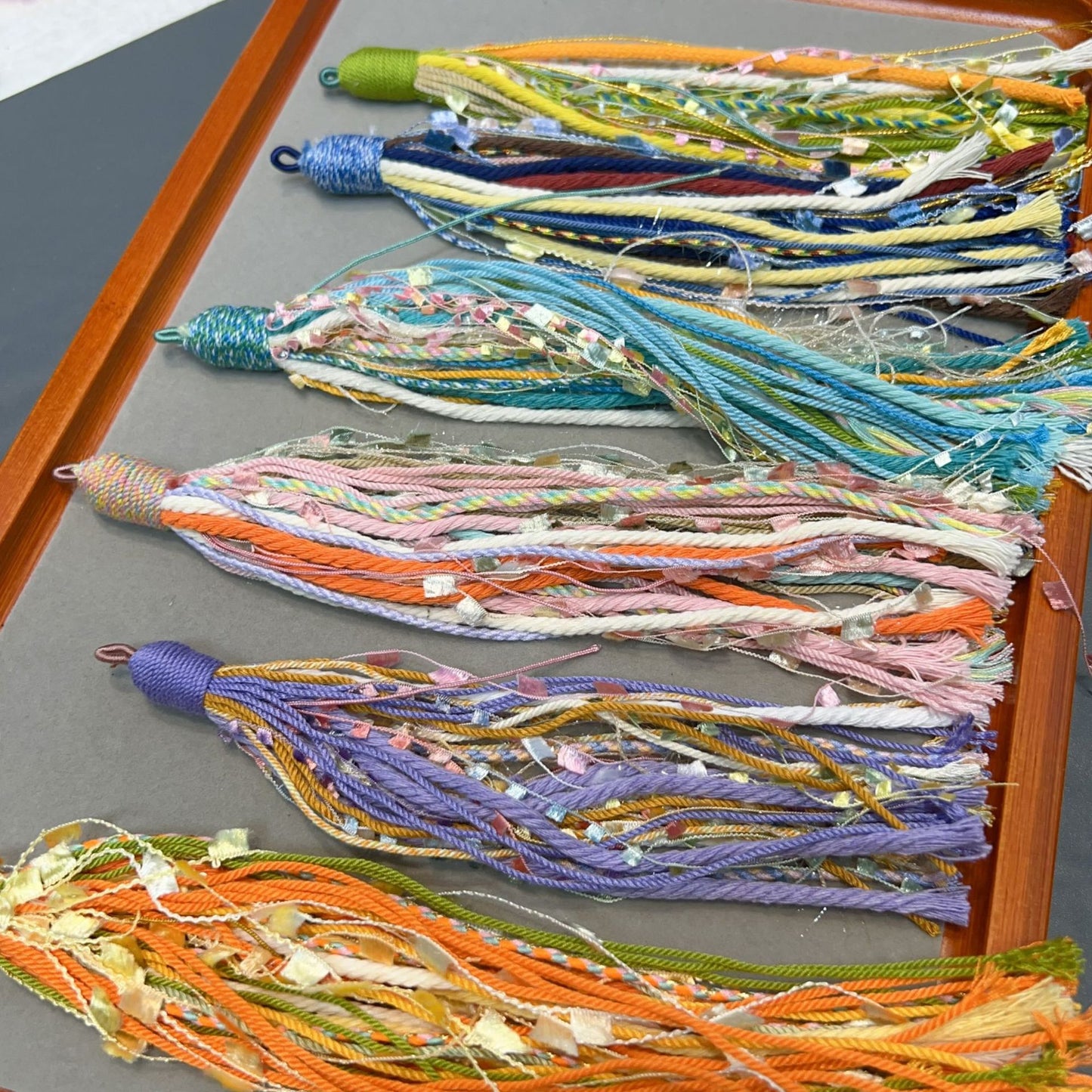 Pure Cotton Wire Woven Handmade Large Jewelry Accessories